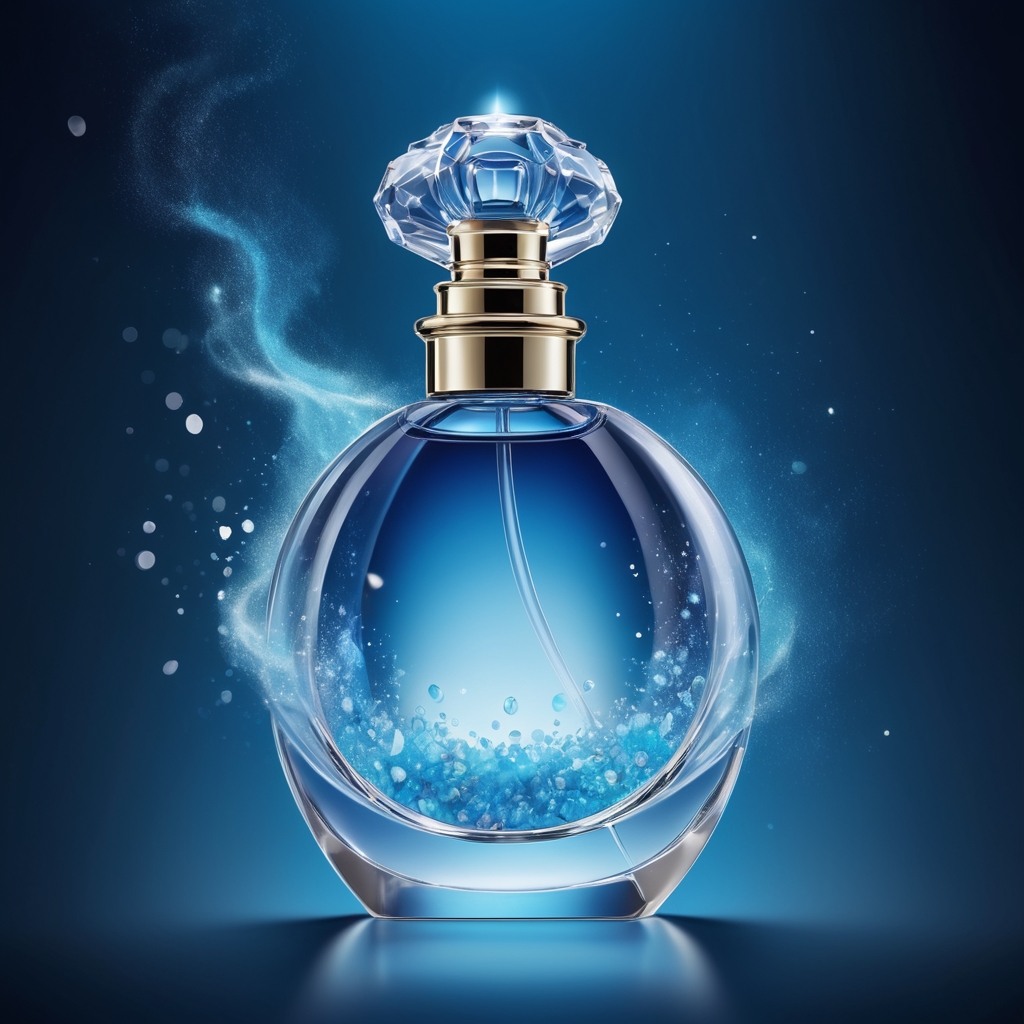 蓝色调香水